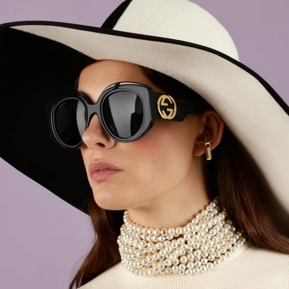 NEW!!! GUCCI Sunglasses GG1308S 001 Authentic - Picture 1 of 12